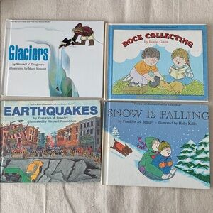 Book Lot | Set of Four Let's Read and Find Out Children's Science Books